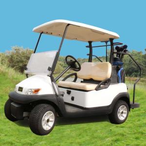 China Excar 48V Electric Golf Car Pearlized Trojan Battery Aluminum Chassis factory