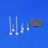 SGS Zirconia Alumina Ceramic Pin Needles High Temperature Resistance