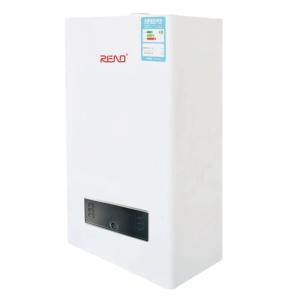 China Touch Screen Brown Panel Wall Hung Lpg Gas Combi Boiler 28kw factory