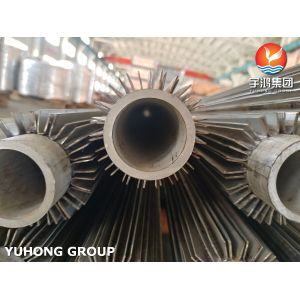 ASTM A213 TP316L Longitudinal Finned Tube Furnace Boiler