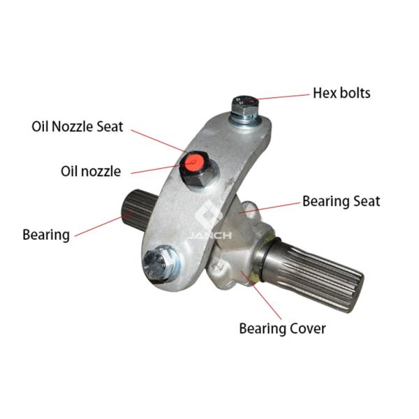 Encoder Flexible Coupling Fixed Type Intermediate Hanger Shaft for Cement Conveying