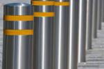 Civilian / Military Stainless Steel Bollards With Various Control Method