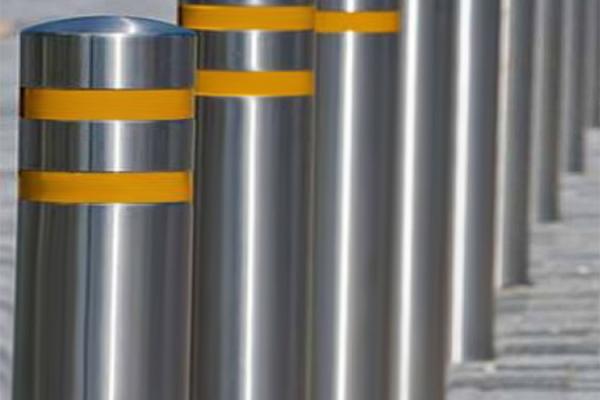 Civilian / Military Stainless Steel Bollards With Various Control Method