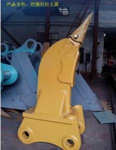 China Heavy Excavator Stump Ripper Single Shank For Large Scale Earthwork Construction factory
