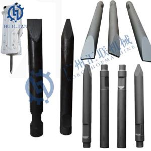 China MB856 MB800 MB695 MB695 Breaker Chisels MB675 MB656 MB550 MB506 Hammer Tool Chisels For Stanley Hydraulic Breaker Parts factory