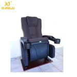 Ultra Comfort Floor Mounting Cinema Theater Chairs Customized