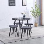 OEM Commercial 45cm height Upholstery Fabric Dining Chair Metal Leg For Coffee