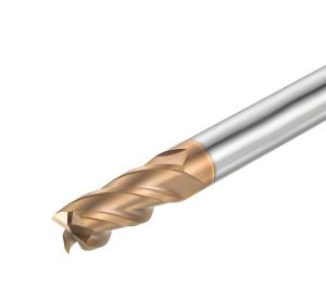 China 4 Flute Carbide End Mill Cutter For High Speed Processing Of Hard Materials factory