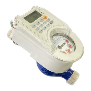 China Indonesia Revenue Protection 1.6Mpa Prepaid Water Meter LCD Display factory