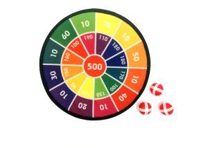 China Multicolor Kids Sports Toys Children's Velcro Dart Board With Balls 6 Pattern factory