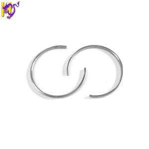 China Small Carbon Steel Zinc Plating Metal C Clips Wireforms Hook Spring factory