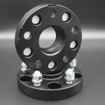 Black Forged Aluminum Wheel Spacers 25mm for TOYOTA YARiS Bolt Pattern 5x114.3