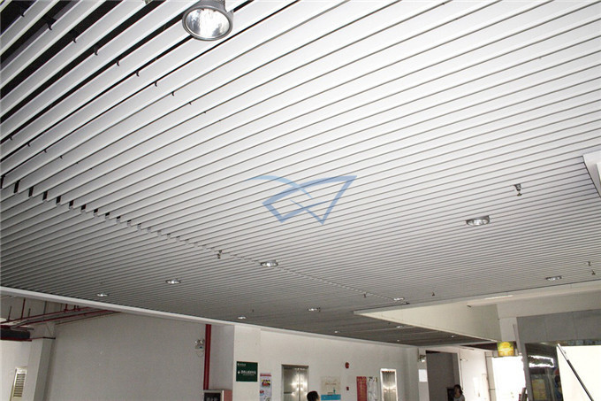 Fireproof B Screen Aluminum Metal Ceiling For Shopping Mall