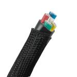 6mm-50mm PET Self Closing Cable Sleeve Wrapping Split Braided For Protection