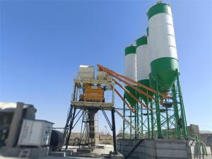 China Large capacity 100T Concrete Plant Silo Good Sealing Performance factory