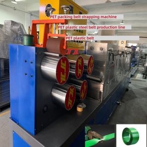 Green pet strapping band making machine 9-32mm pet strap manufacturing machine