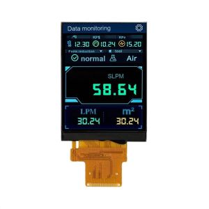 China 2.2 Inch 240x320 TN LCD Display SPI Interface 180 Brightness TN LCD Panel factory