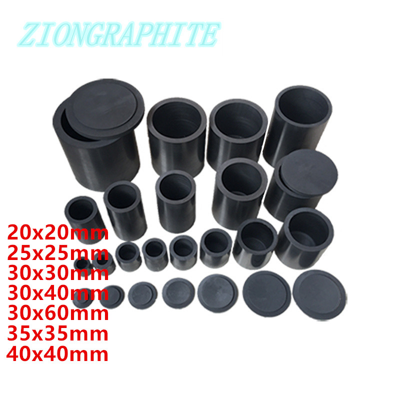 Single Ear Graphite Clay Crucible for Smelting Gold Silver Metal at High Temperatures