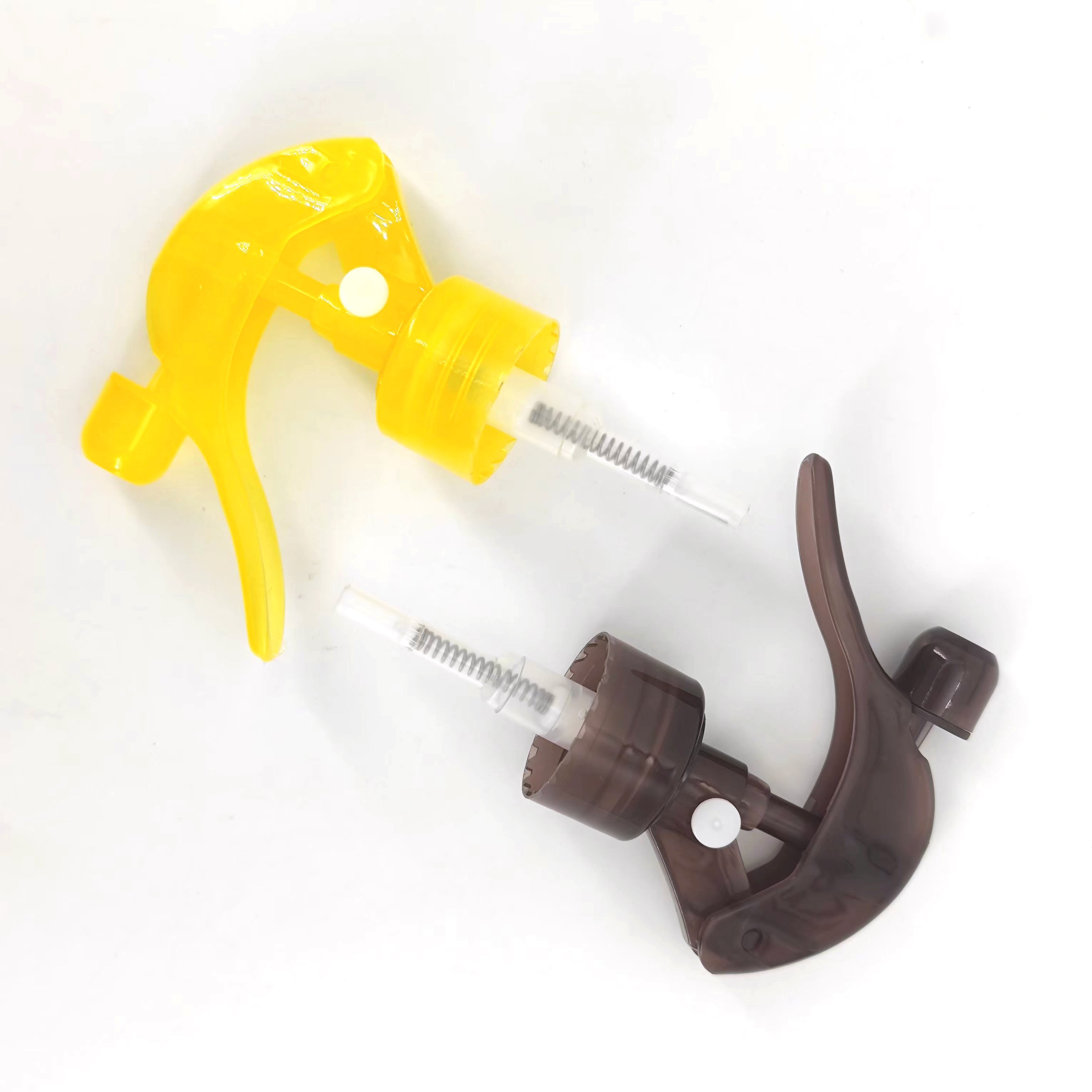 28mm 28/410 Yellow Brown Plastic Cleaning Gardening Trigger Sprayer Mist Pump