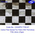 Wide 67GSM Carbon Fiber Fabric Toray 12K T700 Ultra Light Carbon Fiber Spread
