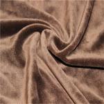 polyester knitted fleece fabric micro velboa fabric for shoe cover Fabric