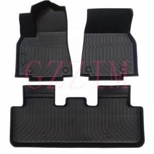 China Model Y 2020-2022 All-Weather Car Parts Floor Mats Foot Pad Easy To Clean And Maintain factory