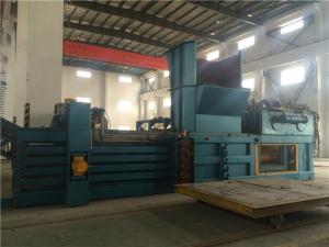 China Hydraulic Drive Horizontal Baling Machine Full Automatic 9400*4000*3600 mm factory