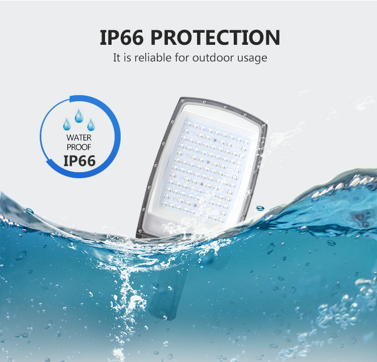 130--160 lm/W Luminous Efficiency All In One Street Lights for 20-55C Temperature