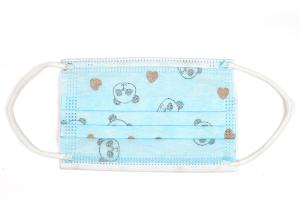 China Sterile Children Disposable Masks , Blue 3 Ply Kids Face Mask Children factory