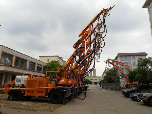15t Diesel Power Three Section Boom Robotic Shotcrete Machine