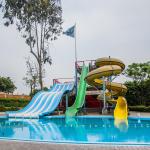 Family Aquatic Playground Spiral Water Slide Playing Ground Water House
