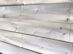 China Length 0.6m-2.8m Pine Wood Veneer Sheets For Furniture / Wooden Flooring factory