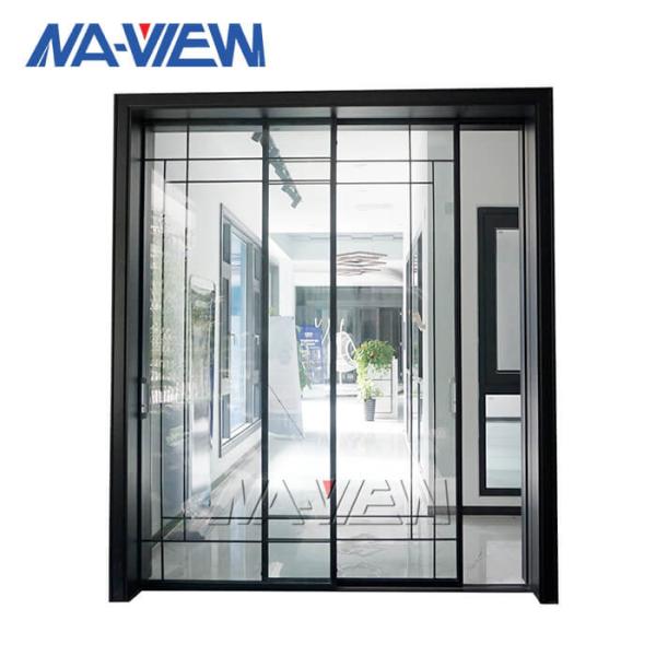 Guangdong NAVIEW Aluminium Vertical Casement Double Glazing Aluminium Windows