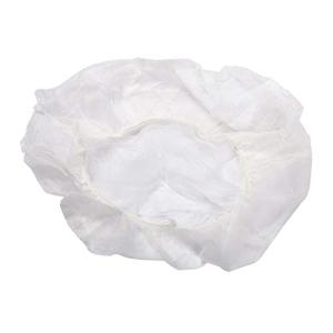China Non Woven Disposable Banded Bouffant Surgical Caps , Cleanroom Bouffant Caps factory