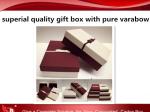 Fashion And Hot-Sale Gift Box for Packing