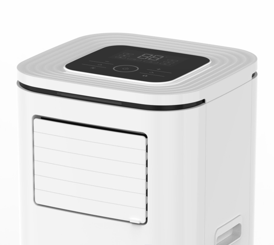 115V 10000 BTU/H Refrigerant R32 Evaporative Mobile Air Conditioner Touch Screen Front Sence Light