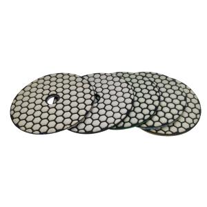 China Resin Bond 3 Step Flexible Polishing Pads for Good Performance Stone Grinding Tools factory
