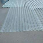 Transparent Roofing Fiber Resin Glazed Tile Corrugated Clear PVC Sheet Roofing