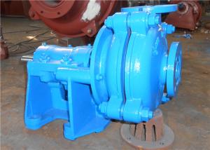 China Heavy Duty Slurry Pump High Solids Rubber Lined Centrifugal Pump factory