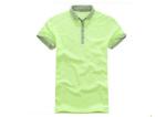 Summer Short Sleeve Cotton Polo Shirts , 4 - Button Placket Boys' Polo Shirt