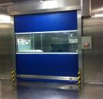 High Speed Door Galvanized Steel Frame Quick Roll Up Doors With Special