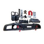 Jeep 2007-2018 Car Stainless Black Front Bumper