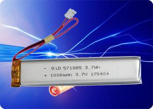 China OiD571885N1060 3.7V 1060mAh 1C Discharge 300 Cycles factory