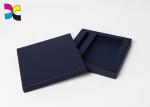 Full Black Color Product Packaging Boxes , Fancy Paper OEM Personalized Gift Box
