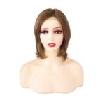 Medical Wig for Alopecia Glueless Human Hair Full Hand-Tied Mono Top Anti-Slip