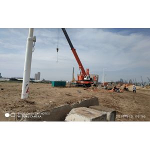 No Noise Hydraulic Piling Rig Machine Energy Saving ISO9001 Certification
