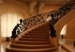 Hot Dip Galvanized Cast Iron Banister Rails Erosion Resistance Easy Install
