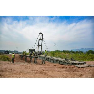 China Tracked Load 60t Mechanized Bridge Temporary Modular Bridge on sale