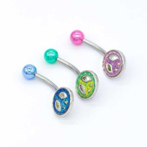 China 14G 1.6mm Stainless Steel Piercing Jewelry Belly Button Barbell factory