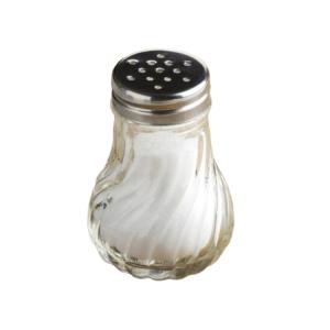 China small bulb shape shaker bottle glass spice jar with stainless lid plastic cap factory